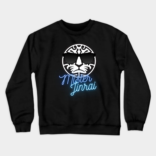 Glowing Jinrai Crewneck Sweatshirt by Mister Jinrai